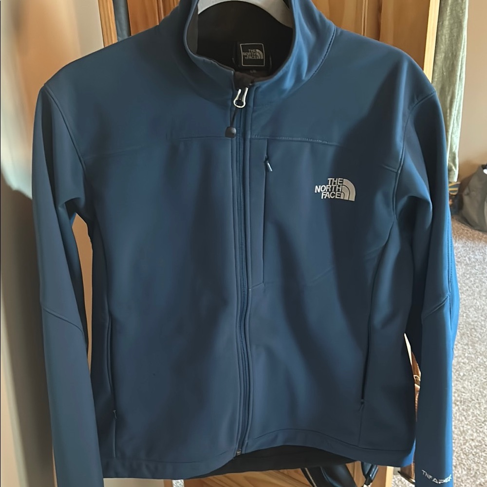 The North Face Deep Blue Softshell Jacket